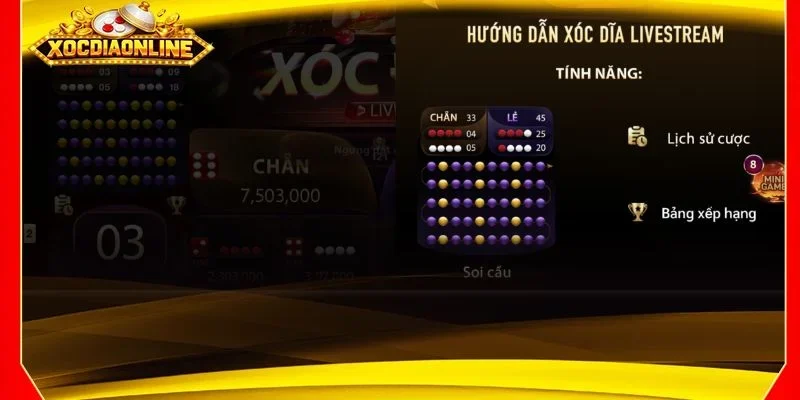 Xóc Đĩa Tài Xỉu Xóc Đĩa Online có ba loại cược chính